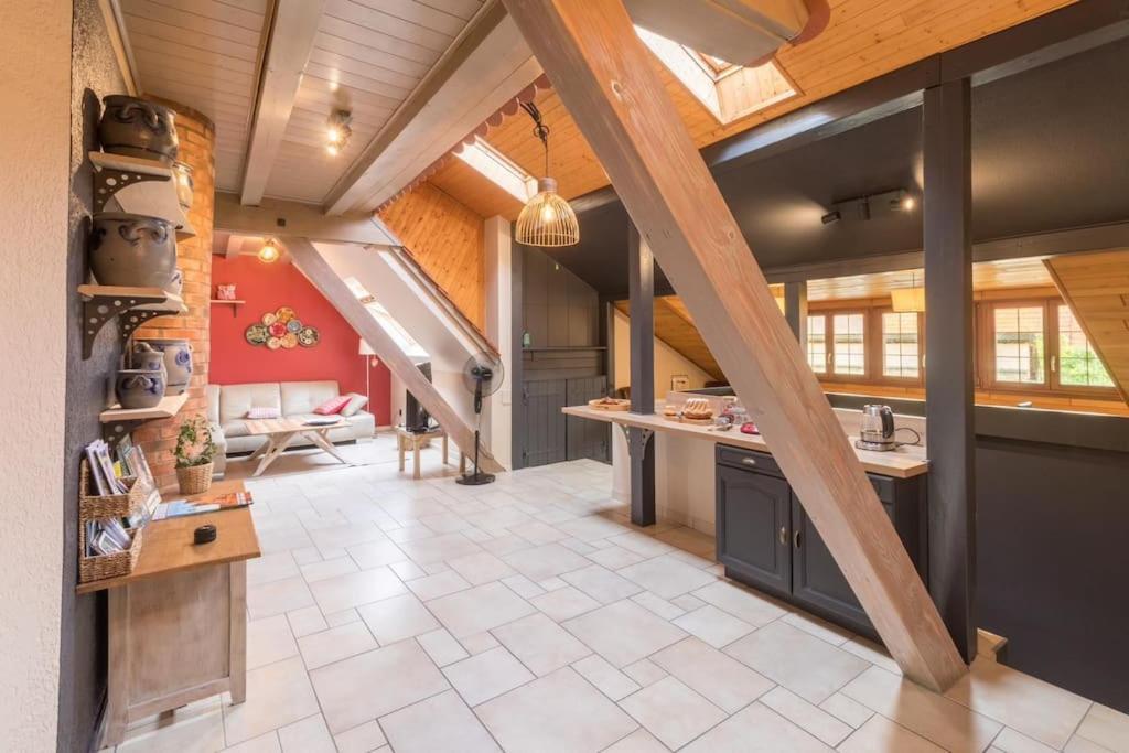 Le Kelsch, Loft Duplex 130M2 Avec Sauna, Proche Vignoble Marlenheim Extérieur photo