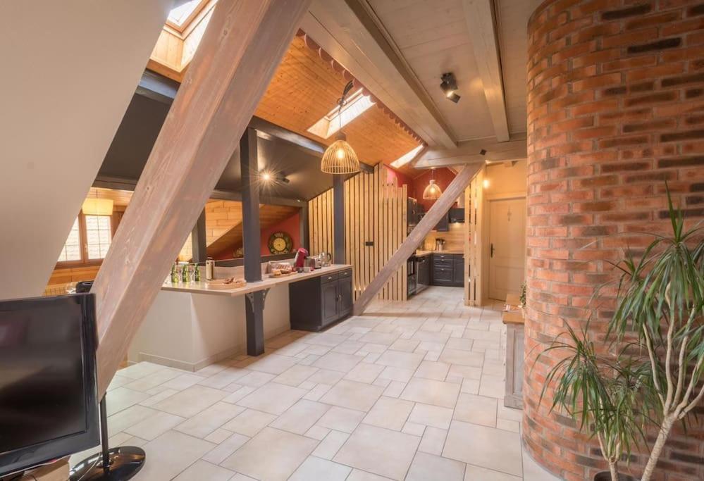 Appartement Le Kelsch, Loft Duplex 130M2 Avec Sauna, Proche Vignoble à Marlenheim Extérieur photo